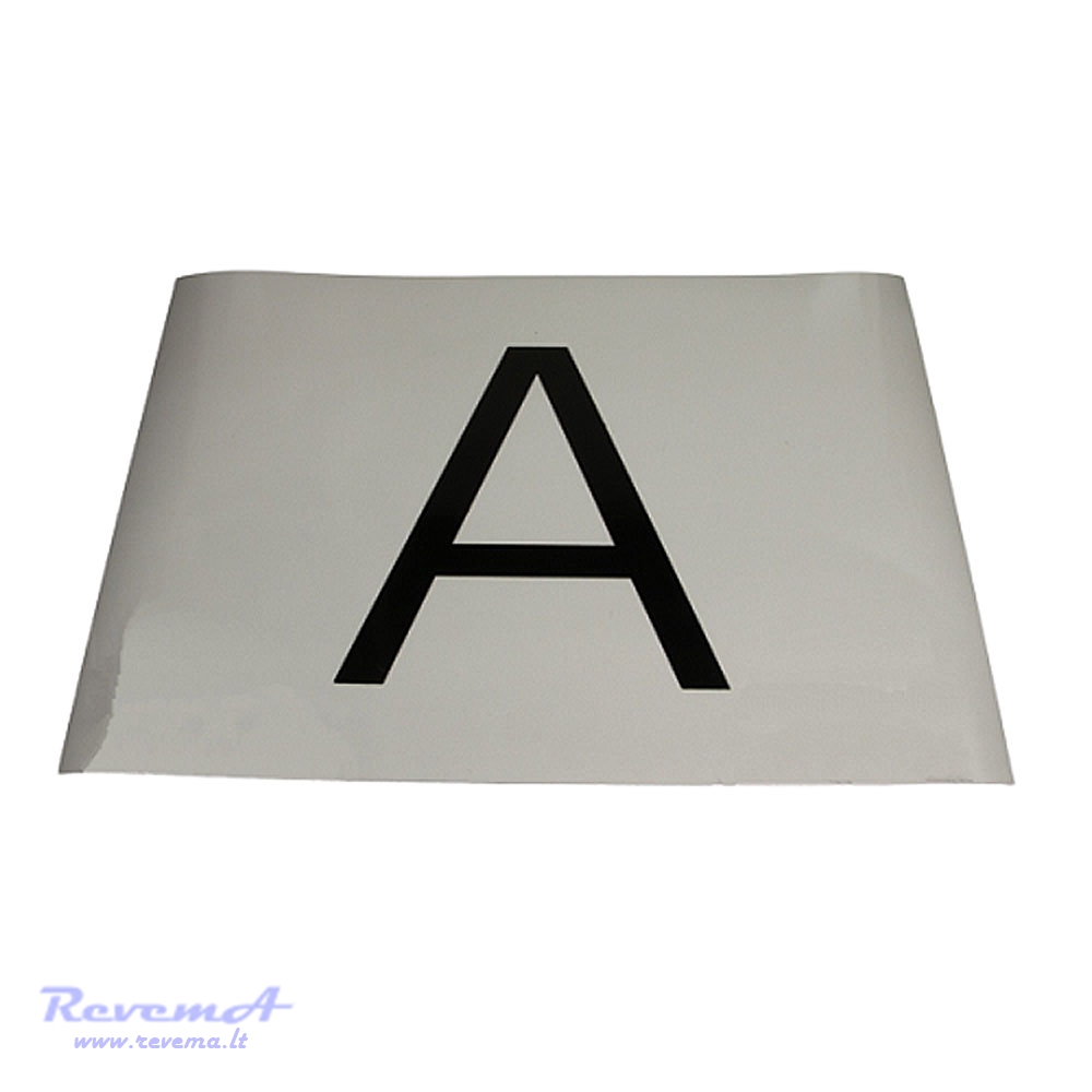 "A" ("Atliekos") magnetinė lentelė 300 x 400 mm